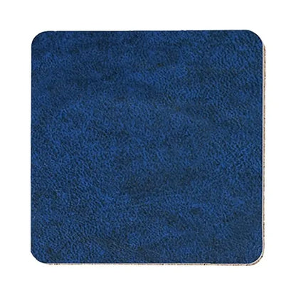 4" Square Leatherette Coaster