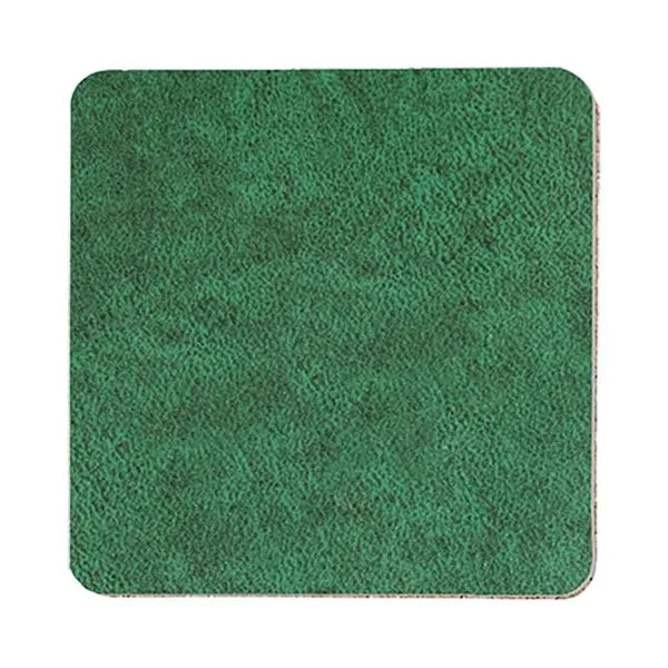 4" Square Leatherette Coaster