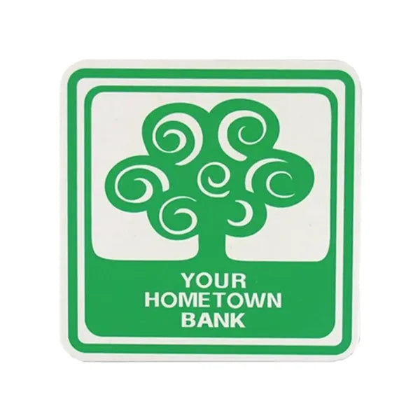 4" Square 60pt Medium Weight Pulp Board Coaster