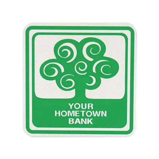 4" Square 60pt Medium Weight Pulp Board Coaster