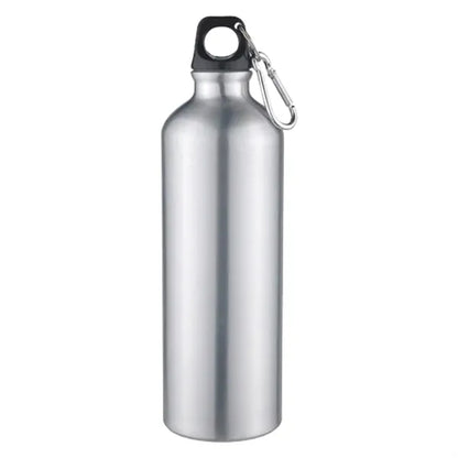 25 Oz Aluminum Sports Bottle With Twist Off Lid & Carabiner