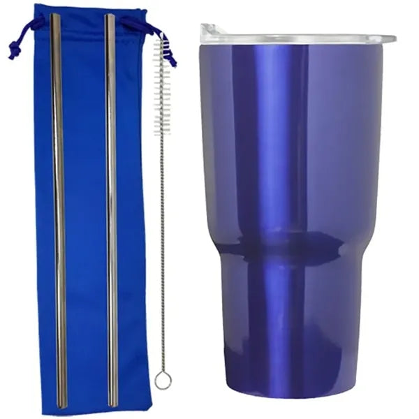 30 oz Stainless Steel Tumbler Set