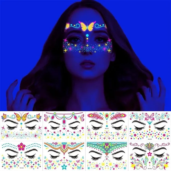 Glow Temporary Tattoos