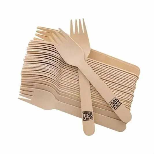 Disposable Wooden Forks Recyclable