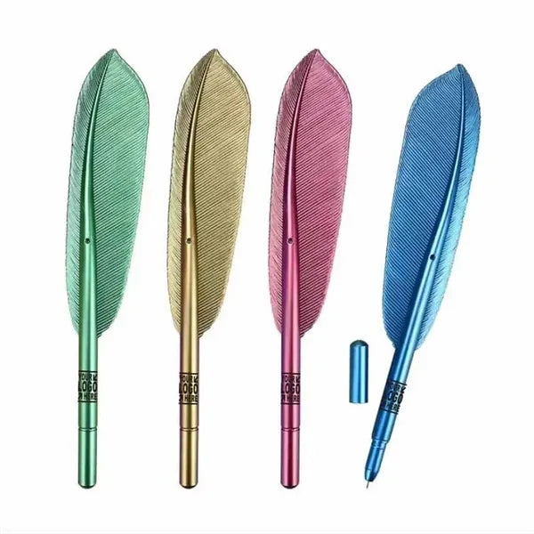 Custom Promotional Plastic Feather Pen