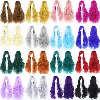 Synthetic Heat Resistant Hair For Women Cosplay