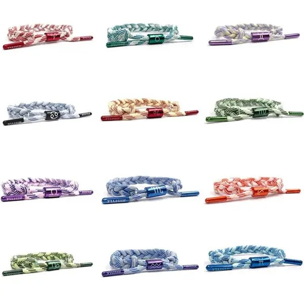 Braided Hand Rope Bracelet Basketball Shoelace Tide