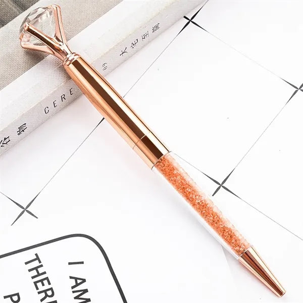 Crown Crystal Metal Pens