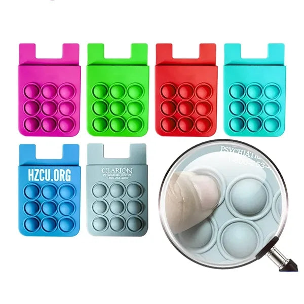 PUSH POP Phone Card Holder