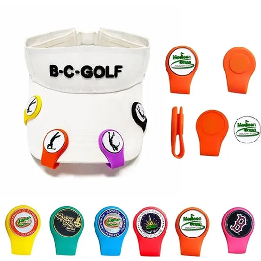 Silicone Golf Ball Marker Hat Clip