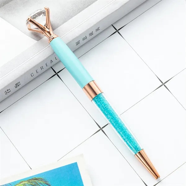 Crown Crystal Metal Pens
