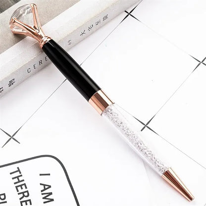 Crown Crystal Metal Pens
