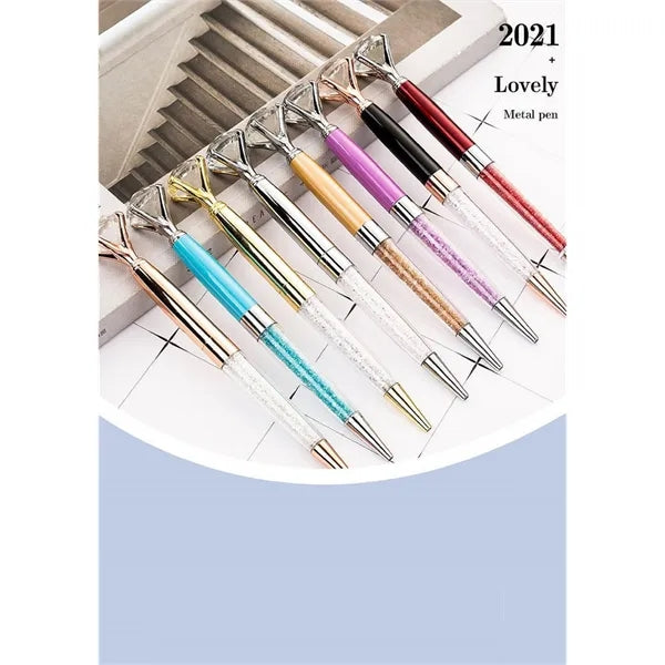Crown Crystal Metal Pens