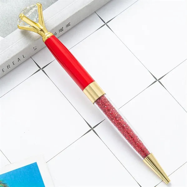 Crown Crystal Metal Pens
