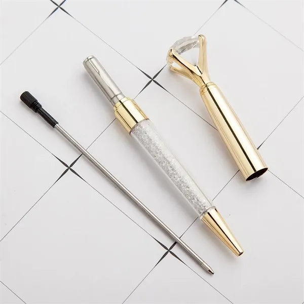 Crown Crystal Metal Pens