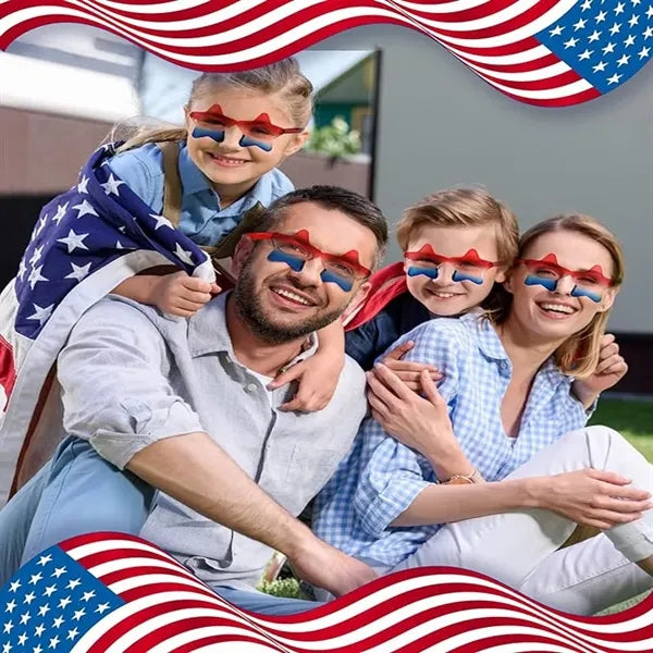 July 4th Star Shaped Sunglasses