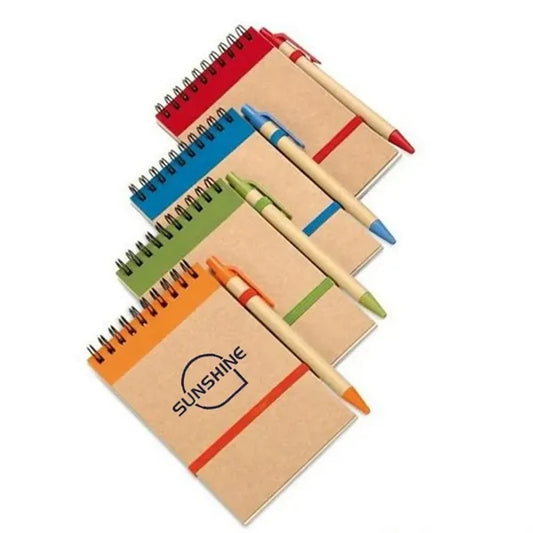 Eco Notebook Jotter with Matching Pen
