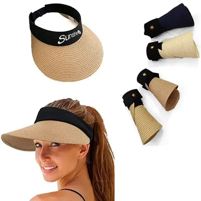 Straw Sun Visor