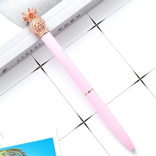 Pineapple Metal Ballpoint Pens