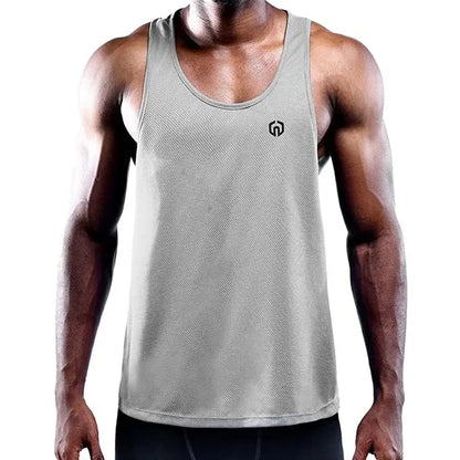 Men's Quick-Dry Back Muscle Tank Top