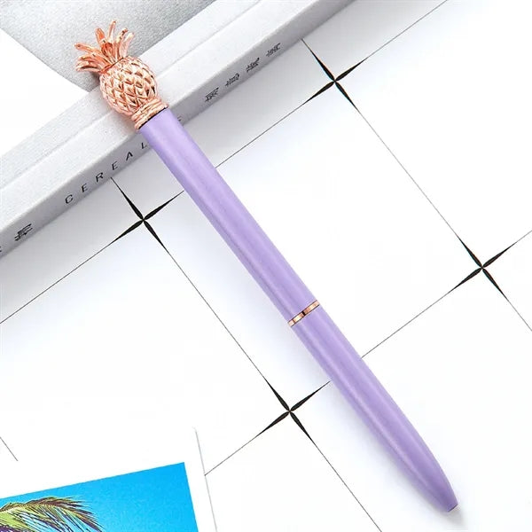 Pineapple Metal Ballpoint Pens