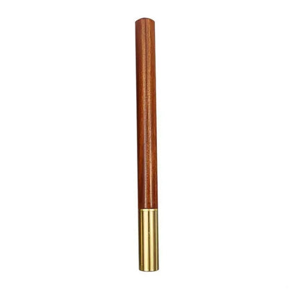 Wood Brass Ballpoint Pen