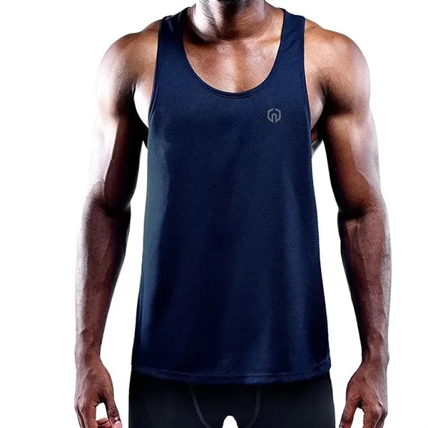 Men's Quick-Dry Back Muscle Tank Top