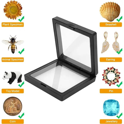 PE Membrane Floating Frame Holder Stand 9cmX9cmX2cm