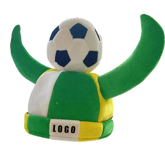 Green Horn Football Cap