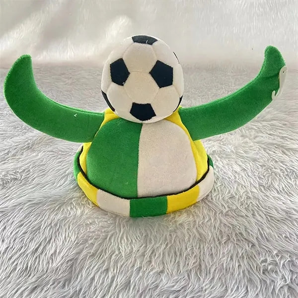 Green Horn Football Cap
