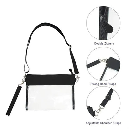PVC Cross Body Makeup Bag