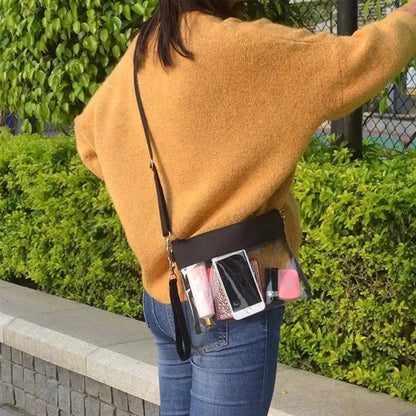 PVC Cross Body Makeup Bag