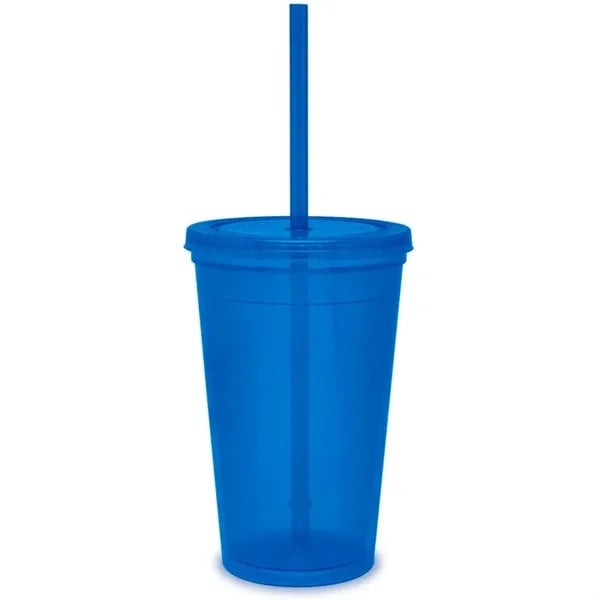 Custom Double Wall Tumbler - 16 Oz.