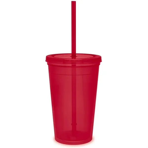 Custom Double Wall Tumbler - 16 Oz.