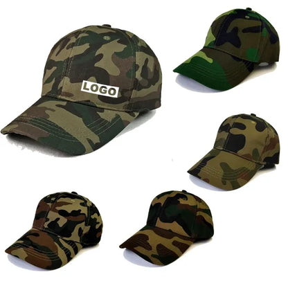 Structured Camouflage Baseball Cap