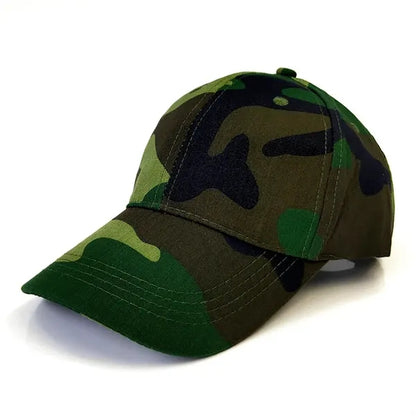 Structured Camouflage Baseball Cap