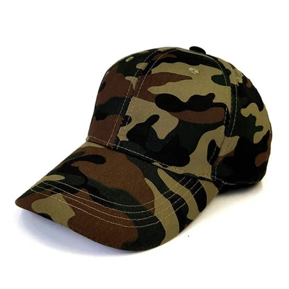 Structured Camouflage Baseball Cap