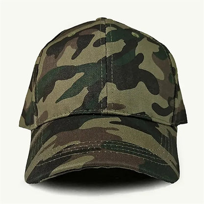 Structured Camouflage Baseball Cap