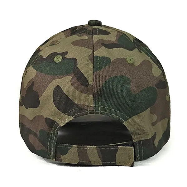 Structured Camouflage Baseball Cap