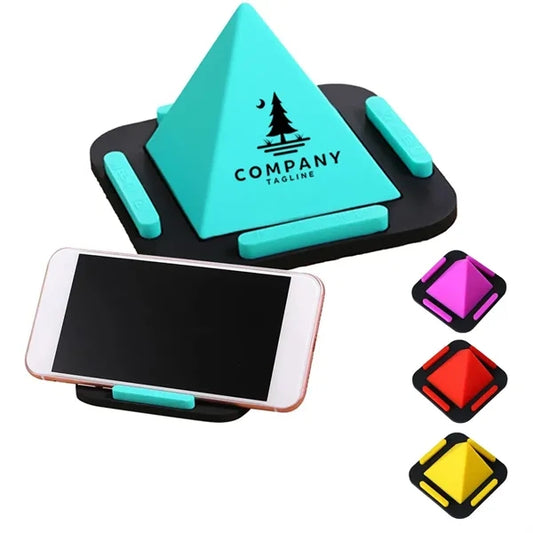 Silicone Pyramid Phone Stand