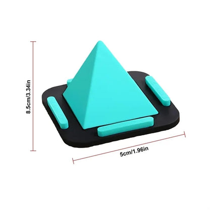 Silicone Pyramid Phone Stand