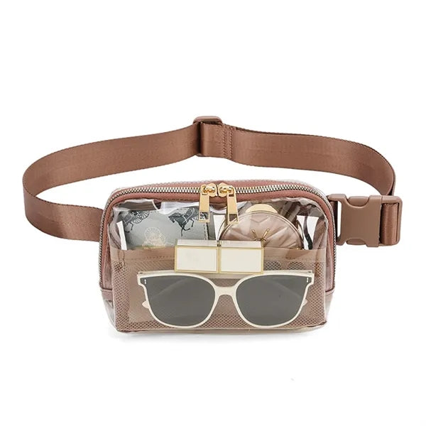 Clear Belt Bag Fanny Pack with Adjustable Strap