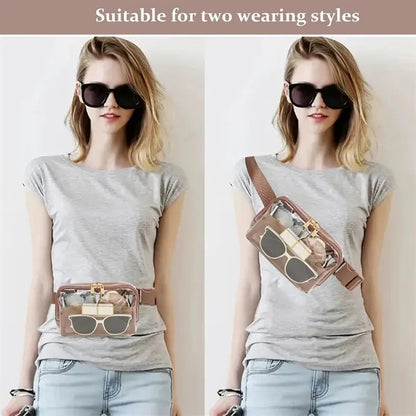 Clear Belt Bag Fanny Pack with Adjustable Strap