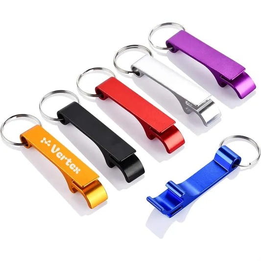 Aluminum Alloy Bottle Opener Keychain