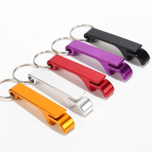 Aluminum Alloy Bottle Opener Keychain