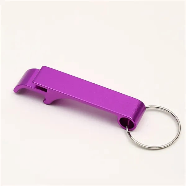 Aluminum Alloy Bottle Opener Keychain