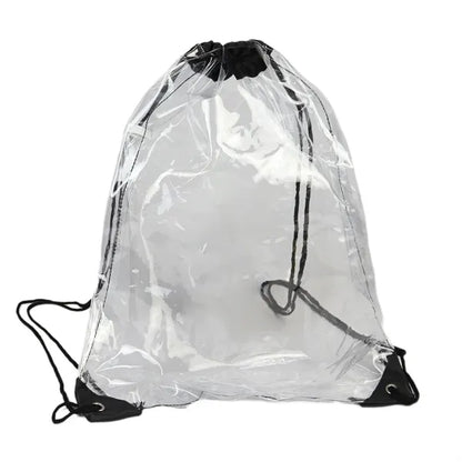 Clear Drawstring Bag