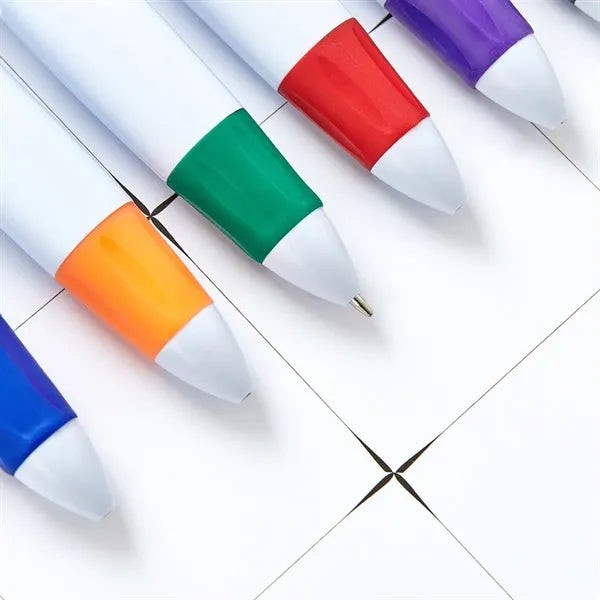 4-In-1 Multicolor Retractable Ballpoint Pen