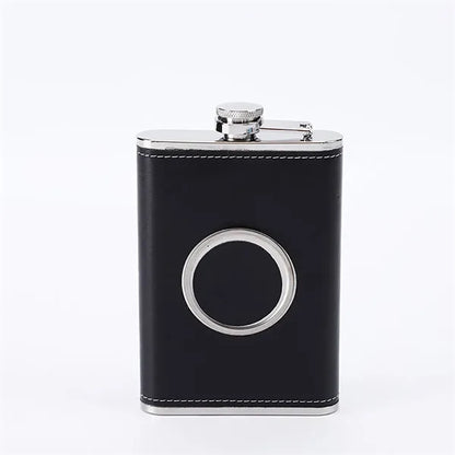 Portable Hip Flask With Built In Collapsible