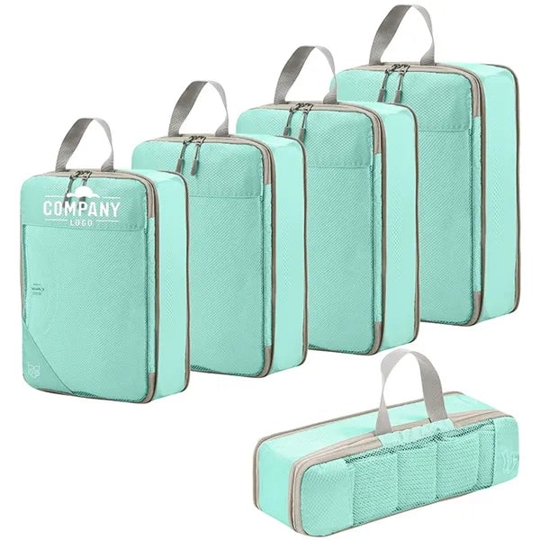 5Pcs Compression Packing Cubes Set For Suitcase